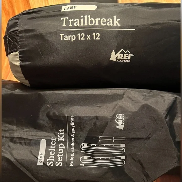 REI camp tarp and set up kit - Picture 3 of 3